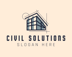 Architectural Building Property logo design