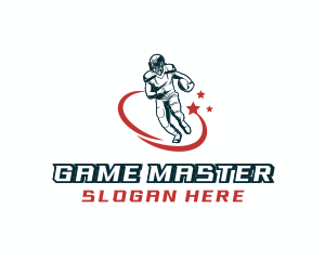Player - Football Varsity Player logo design