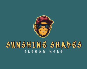Sunglasses - Sunglasses Monkey Skater logo design