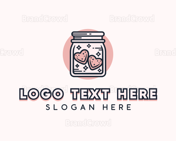 Heart Cookie Jar Logo