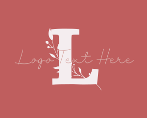 Handwriting - Feminine Florist Boutique logo design