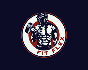 Strong Man Workout logo design