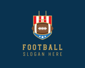 American Football Sports logo design