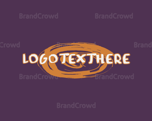 Urban Brush Lettering Wordmark Logo