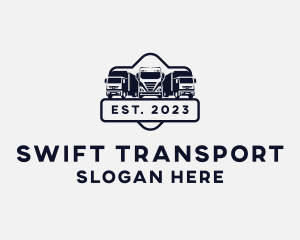 Cargo Trucking Delivery logo design