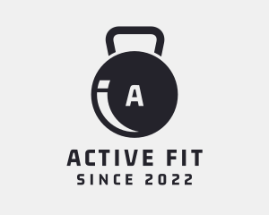 Fit - Fitness Kettlebell Gym logo design