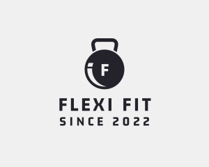 Fitness Kettlebell Gym logo design