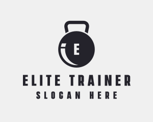 Fitness Kettlebell Gym logo design