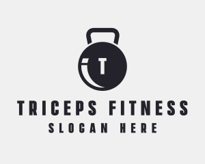 Fitness Kettlebell Gym logo design