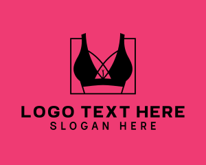 Undergarment - Sexy Fashion Bra logo design