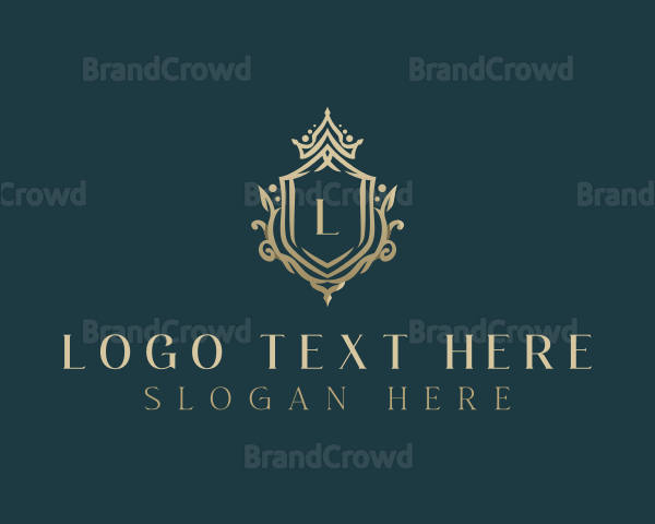 Luxury Royal Shield Logo