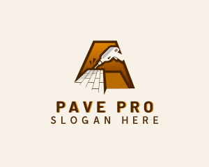 Construction Floor Tiling  logo design