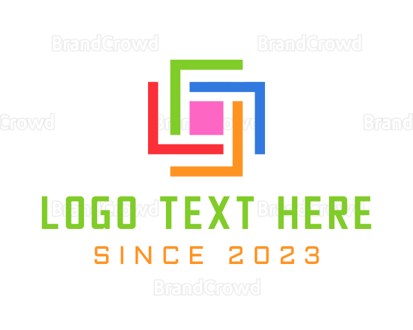 Geometric Art Gallery Logo