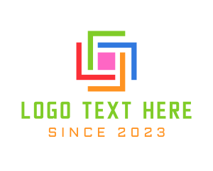 Application - Geometric Art Gallery logo design