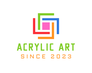 Geometric Art Gallery logo design