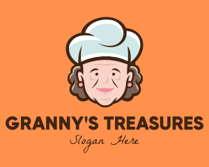 Grandmother - Grandmother Chef Hat logo design