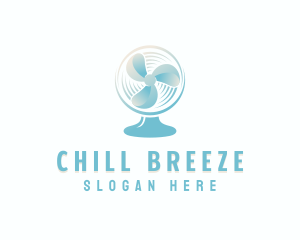 Cooling Fan Ventilation logo design