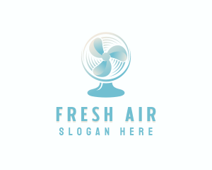 Cooling Fan Ventilation logo design