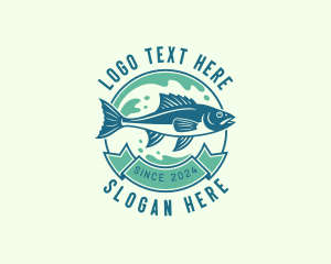 Fish Marine Fisheries Logo