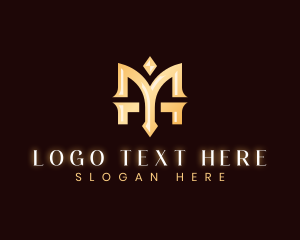 Luxury - Elegant Abstract Letter M logo design