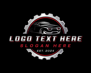 Repair - Automotive Detailing Car logo design