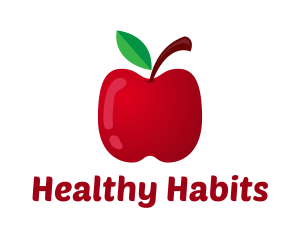 Nutrition - Nutritional  Red Apple logo design