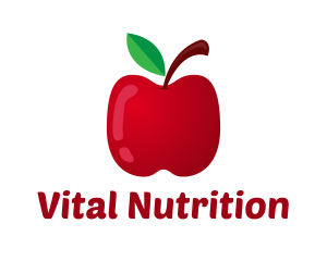 Nutritionist - Nutritional  Red Apple logo design