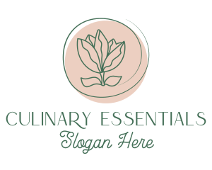 Rose Essential Oil  logo design