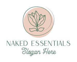 Rose Essential Oil  logo design