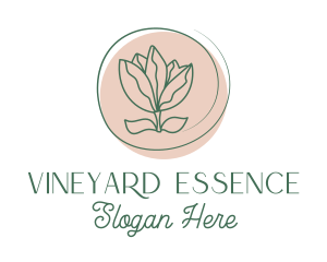 Rose Essential Oil  logo design