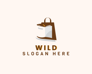 Marketplace - Shopping Bag Book logo design