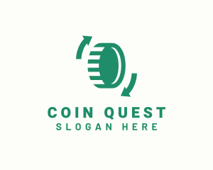 Coin Money Changer logo design