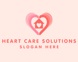 Heart Charity House logo design