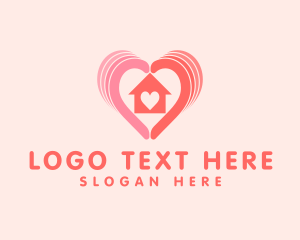 Assistance - Heart Charity House logo design