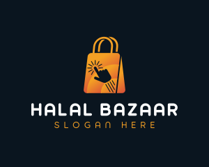 Ecommerce Shopping Bag logo design