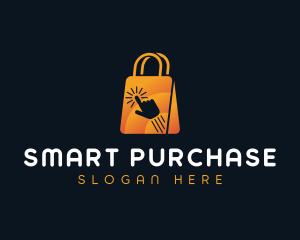 Buying - Ecommerce Shopping Bag logo design