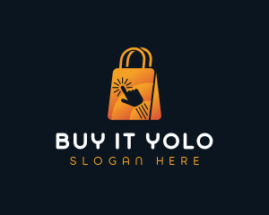 Ecommerce Shopping Bag logo design