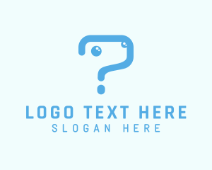 Chat Bot - Question Mark Info logo design