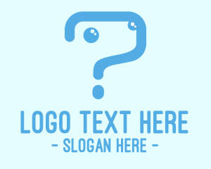 Guide - Cute Blue Question Mark logo design