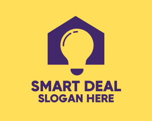 Electrical Smart House logo design