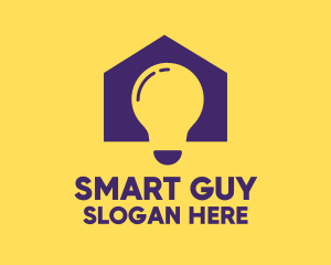 Electrical Smart House logo design