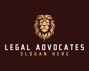 Luxury Animal Lion logo design