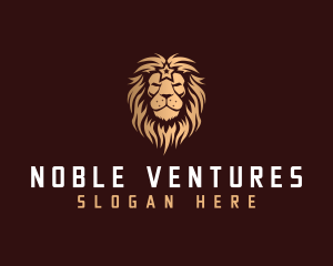 Luxury Animal Lion logo design