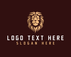 King - Luxury Animal Lion logo design