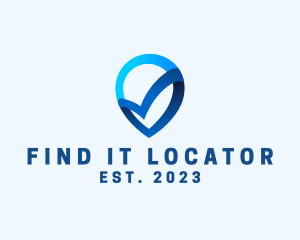 Locator Pin Check App logo design