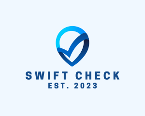 Check - Locator Pin Check App logo design