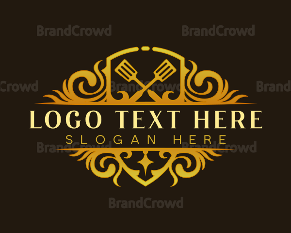 Decorative Elegant Restaurant Logo