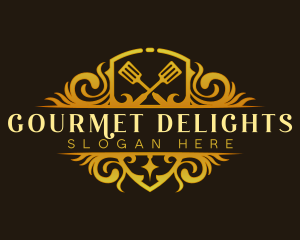 Decorative Elegant Restaurant logo design