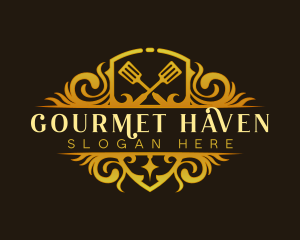 Decorative Elegant Restaurant logo design