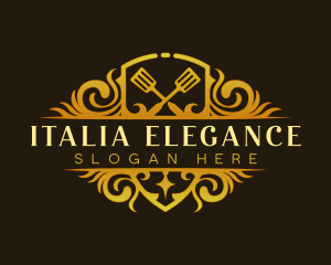 Decorative Elegant Restaurant logo design